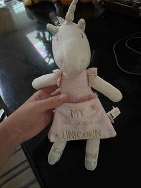 Plush Pink 'My Magical Unicorn' Stuffed Toy
